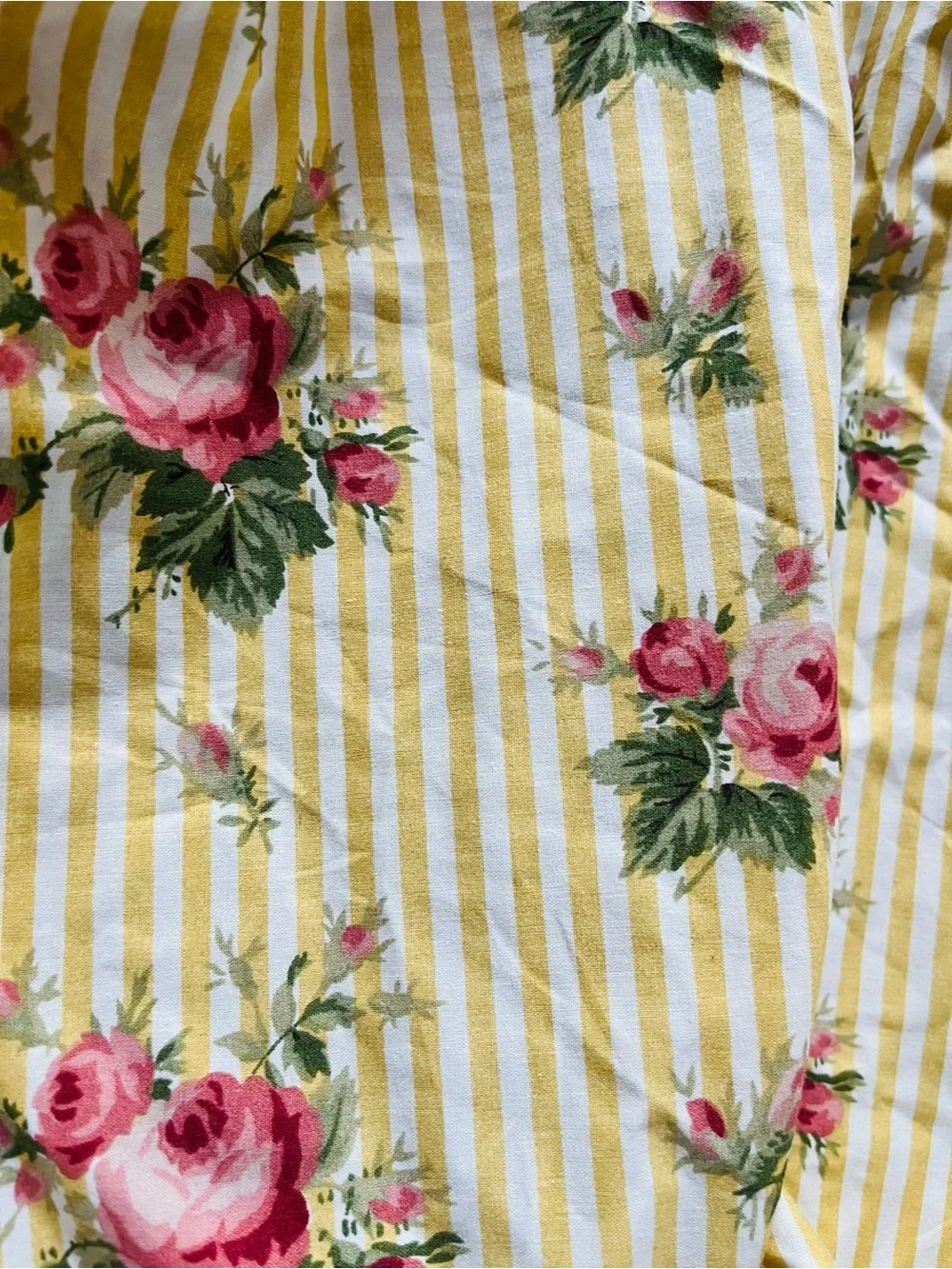Ralph Lauren Vintage Sophie Brooke Cotton Twin Fitted Sheet